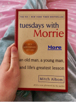 A memoir about visiting an old college professor who was dying and the final lessons he imparted. Alboms book, clocking in at just under 200 pages, hit the bestseller charts  and stayed there for years. It sold more than 17.5 million copies (and still counting). It was translated into dozens of languages. Oprah turned it into a movie. It became a cultural touchstone about grief and loss.